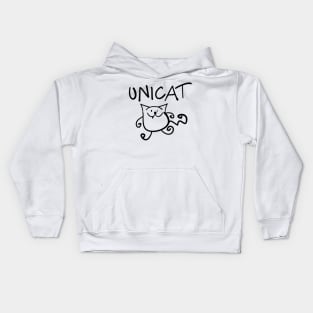 Cat unicat Kids Hoodie